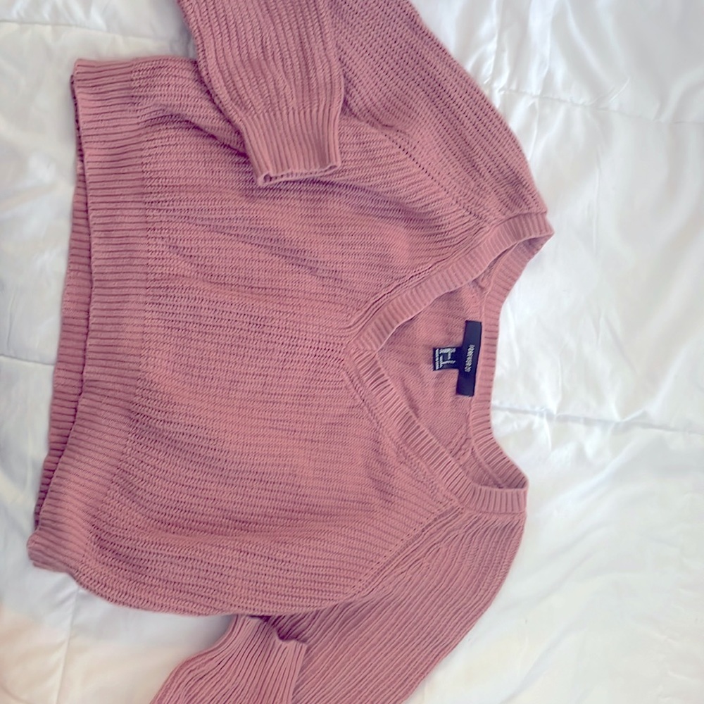 Forever 21!! Cropped sweater!